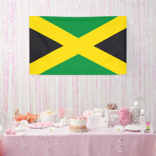 Jamaikanische Flagge Banner