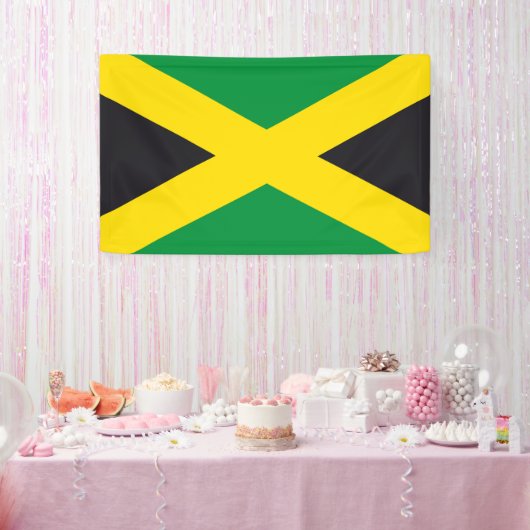 Jamaikanische Flagge Banner (Party)