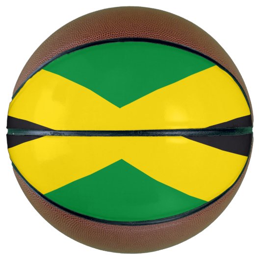 Jamaikanische Flagge Basketball (Vorderseite)