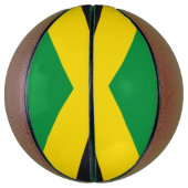 Jamaikanische Flagge Basketball (Vertikal)