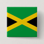 jamaikanische Flagge Button (Vorderseite)