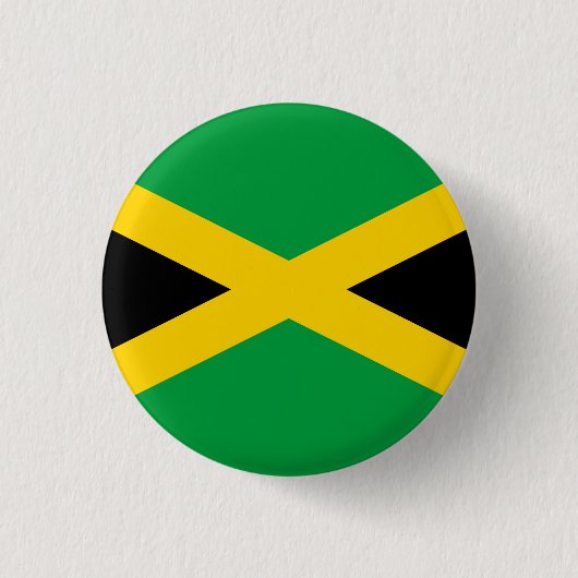 jamaikanische Flagge Button (Vorderseite)