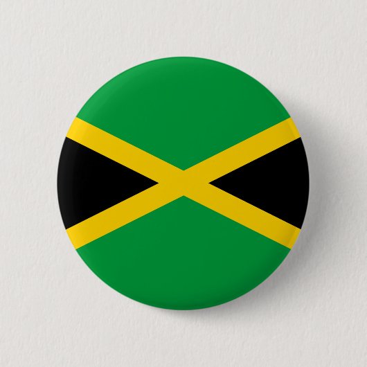 jamaikanische Flagge Button (Vorderseite)