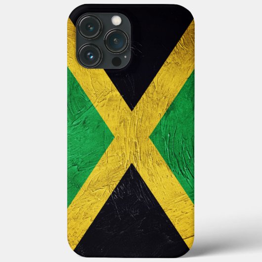 jamaikanische Flagge Case-Mate iPhone Hülle (Rückseite)