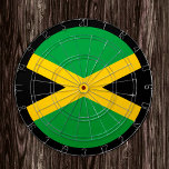 Jamaikanische Flagge Dartboard & Jamaika / Spielbr Dartscheibe<br><div class="desc">Dartboard: Jamaika & Jamaika Fahnen,  Familienspass Spiele - Liebe mein Land,  Sommerspiele,  Ferien,  Vatertag,  Geburtstagsparty,  Uni Schüler / Sportfans</div>