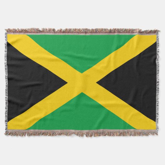 jamaikanische Flagge Decke (Vorderseite)