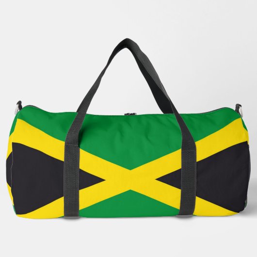 Jamaikanische Flagge Duffle Bag (Vorderseite)