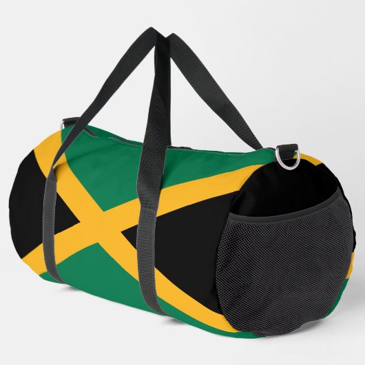 jamaikanische Flagge Duffle Bag (Rechte Ecke)