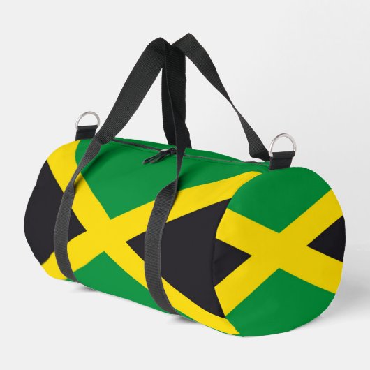 Jamaikanische Flagge Duffle Bag (Linke Seite)