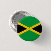 jamaikanische Flagge, Flagge Jamaikas Button (Vorne & Hinten)