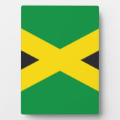 Jamaikanische Flagge Fotoplatte (Vorderseite)