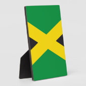 Jamaikanische Flagge Fotoplatte (Seite)