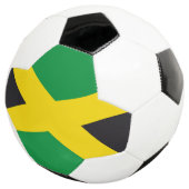 Jamaikanische Flagge Fußball (Dreiviertel)