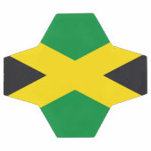 Jamaikanische Flagge Fußball (Flach)
