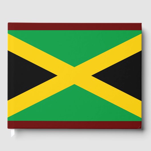 jamaikanische Flagge Gästebuch (Vorderseite)
