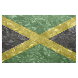 Jamaikanische Flagge - gekrümmt Stoff