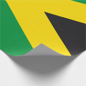 Jamaikanische Flagge Geschenkpapier (Ecke)