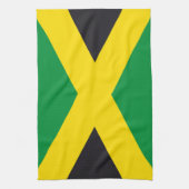 Jamaikanische Flagge Geschirrtuch (Vertikal)