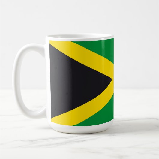 Jamaikanische Flagge Kaffeetasse (Links)