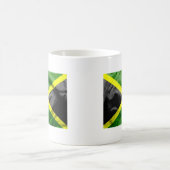 Jamaikanische Flagge Kaffeetasse (Mittel)
