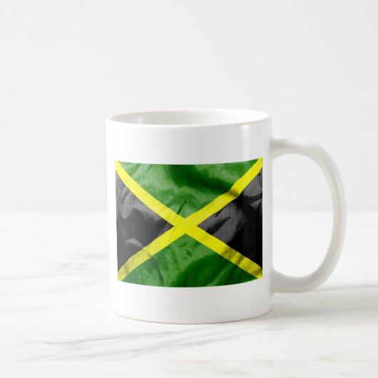 Jamaikanische Flagge Kaffeetasse (Rechts)