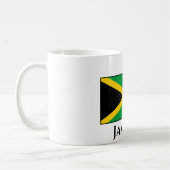 jamaikanische Flagge Kaffeetasse (Links)