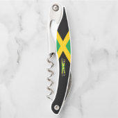 jamaikanische Flagge Kellnermesser (Vorderseite)
