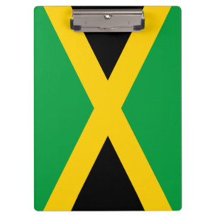 Jamaikanische Flagge Klemmbrett
