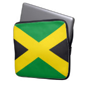 Jamaikanische Flagge Laptopschutzhülle (Vorderseite Links)