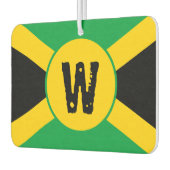 Jamaikanische Flagge Monogram Air Freshener Autolufterfrischer (Links)