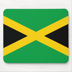 jamaikanische Flagge Mousepad