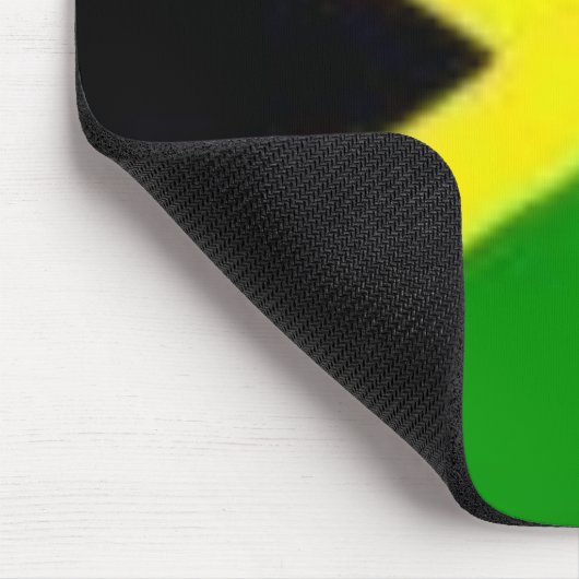 Jamaikanische Flagge Mousepad (Ecke)