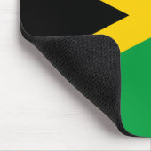 jamaikanische Flagge Mousepad (Ecke)