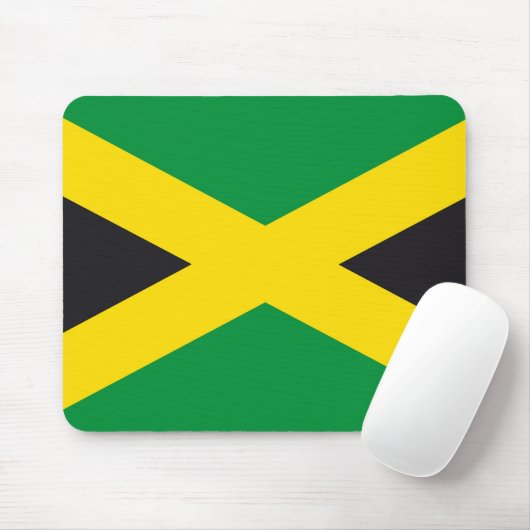 Jamaikanische Flagge Mousepad (Mit Mouse)