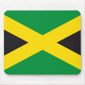 Jamaikanische Flagge Mousepad (Vorne)