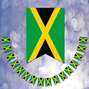 Jamaikanische Flagge & Party Jamaika Banners / Hoc