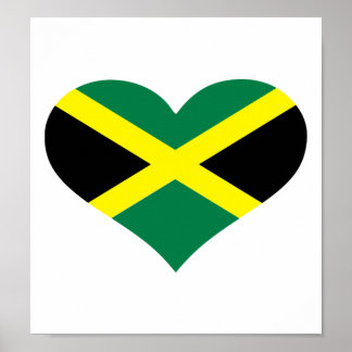 Jamaikanische Flagge Poster