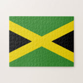 jamaikanische Flagge Puzzle (Horizontal)