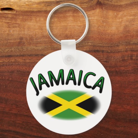 jamaikanische Flagge Schlüsselanhänger (Vorderseite)