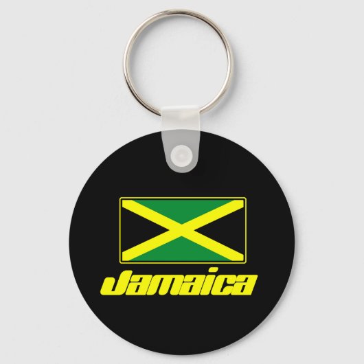 jamaikanische Flagge Schlüsselanhänger (Vorderseite)