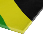 jamaikanische Flagge Schneidebrett (Ecke)