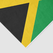 Jamaikanische Flagge Seidenpapier (Ausschnitt)