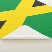 Jamaikanische Flagge Sherpadecke (3/4)