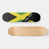 jamaikanische Flagge Skateboard (Horizontal)