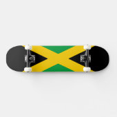 Jamaikanische Flagge Skateboard (Horizontal)