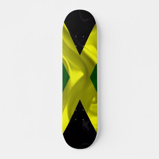 Jamaikanische Flagge Skateboard (Vorne)