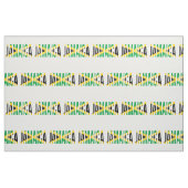 Jamaikanische Flagge Stoff (Fat Quarter (45,7 x 55,9 cm))