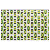 Jamaikanische Flagge Stoff (Fat Quarter (45,7 x 55,9 cm))