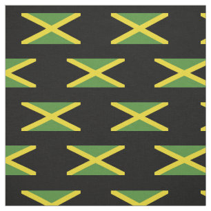 Jamaikanische Flagge Stoff