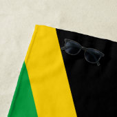 jamaikanische Flagge Strandtuch (Beispiel)